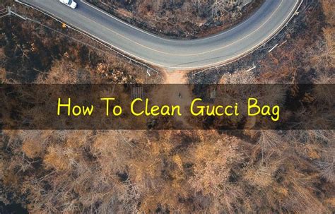 how often to clean Gucci handbags